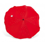 Slnečník na kočík CAM Cristallino - červený